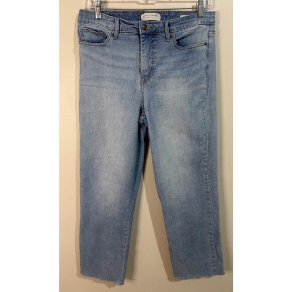 Social Standard by Sanctuary Women's High Rise Crop Straight Jeans Size 10 - Picture 1 of 9